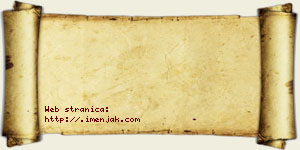 Jelisaveta Mandić vizit kartica